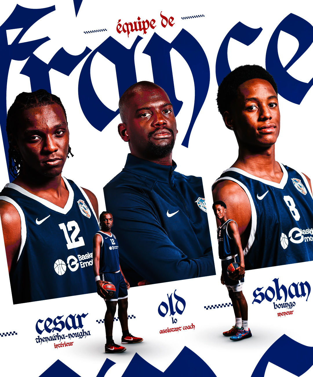 Trois Maritimes sélectionnés en Équipe de France