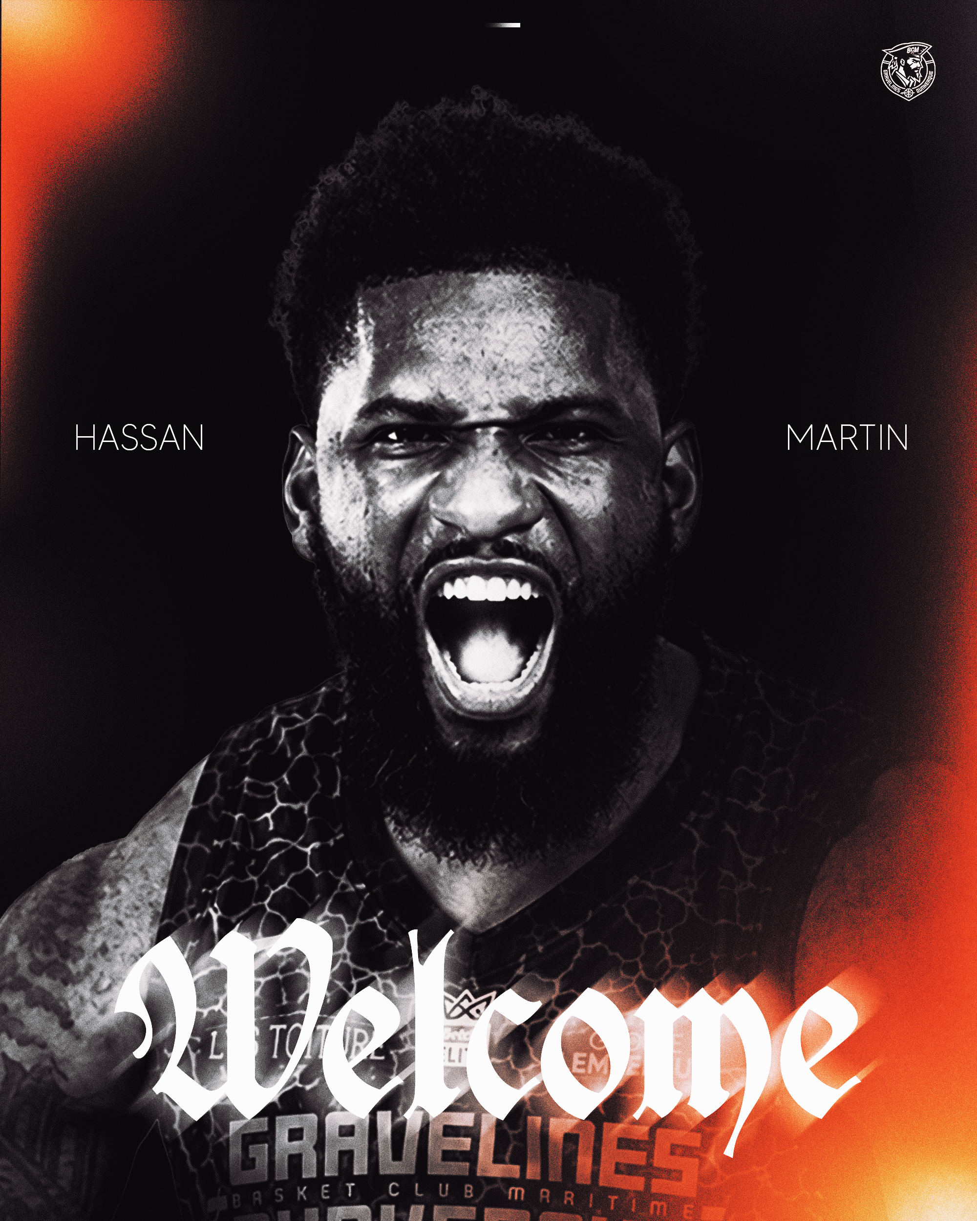Hassan Martin rejoint le BCM comme pigiste médical !